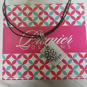 NIB Premier Hope silver necklace